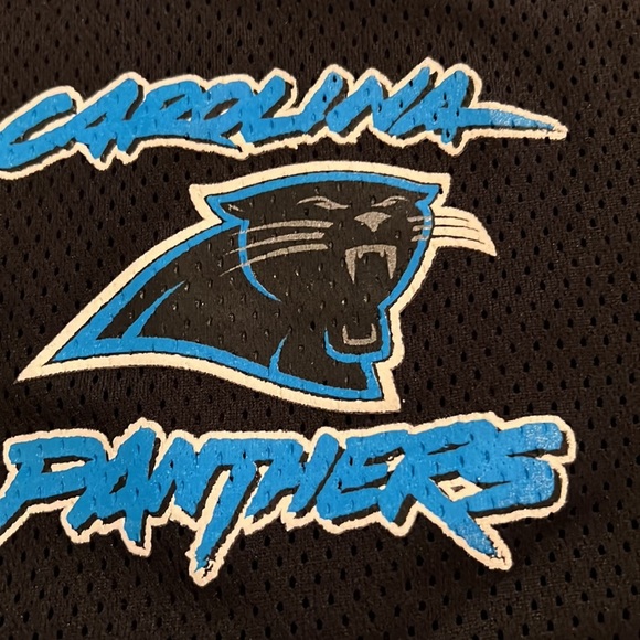 Franklin Kids Size Medium - Black mesh Carolina Panthers jersey - Picture 3 of 4